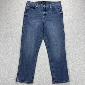 Gap Jeans Women 14/32 Blue High Rise Vintage Slim Stretch Denim Dark Villa Ankle